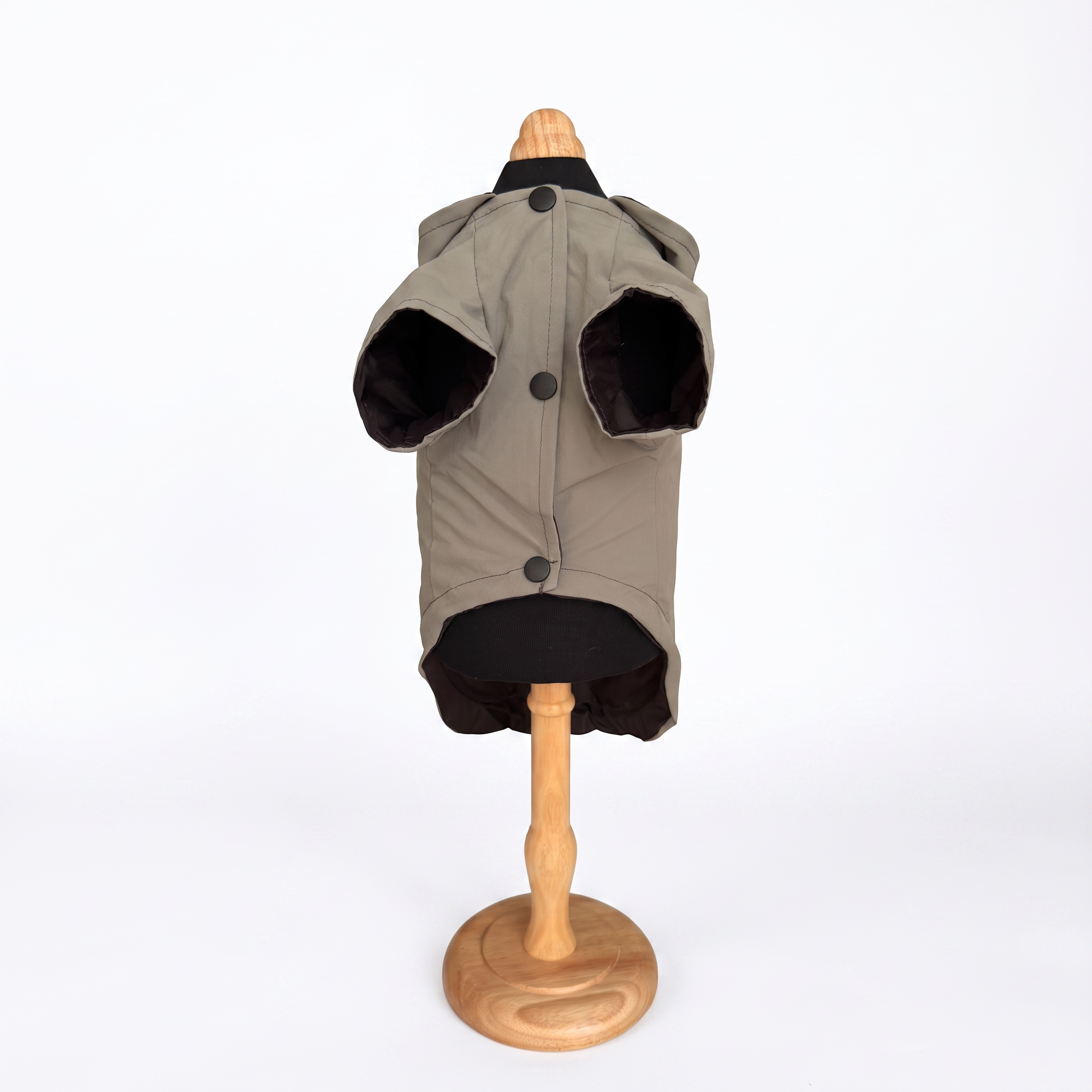 【Chubby Melon】Waterproof Hooded Dog Rain Jacket Windproof Reflective Stripe Puppy Outdoor Coat for Small Dogs